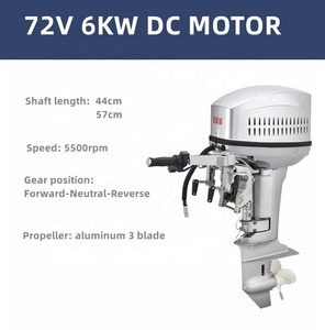 Motor Eléctrico para Barco TOMKING de 72V 6KW 8HP con Sistema de Refrigeración por Agua, Eje Largo/Corto - Product Image 6