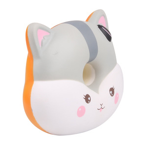 Lindo juguete de hamster con forma de donut de rebote lento, regalo para niños de 2 a 4 años, material TPE, juguete antiestrés unisex. - Product Image 4