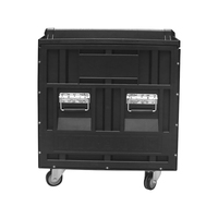 Flight case universel robuste pour téléviseurs 55, 60, 65 pouces, écrans plasma, rangement de câbles, transport de matériel DJ, scène, audio et éclairage