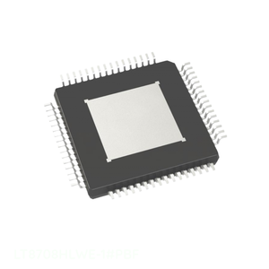 Composant de puces électroniques 64 LQFP à contacts apparents LT8708HLWE-1 # Canal du fabricant de gestion de l'alimentation (PMIC) PBF - Product Image 1
