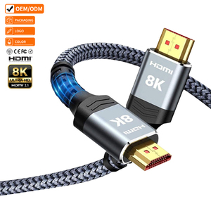 <span class=keywords><strong>Cable</strong></span> <span class=keywords><strong>HDMI</strong></span> <span class=keywords><strong>2.1</strong></span> de Ultra Alta Velocidad 48Gbps 8K60Hz 4K120Hz HDR10+ Trenzado para HDTV, PC, Proyector, Monitor - Product Image 1
