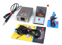 Station de Soudage OSS T12-X PLUS Fer à Souder Électronique avec Pointes T12 pour Réparation de Cartes PCB et Outils de Réparation de Soudure de Carte Téléphonique