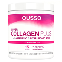 Collagène Marin Hydrolysé Premium en Poudre, Complément Herbal, Vitamines pour l'Anti-Âge, l'Hydratation et l'Éclat Naturel de la Peau
