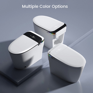 Inodoro Inteligente Eléctrico Automático con Asiento Calefactado, Control Remoto, Cerámica, <span class=keywords><strong>para</strong></span> Uso en Hoteles - Product Image 4
