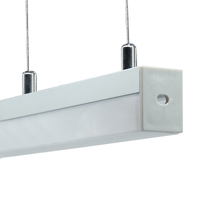 Profilé en aluminium LED extrudé 20*27 avec diffuseur, embouts et clips – Profilé en aluminium LED pour bande lumineuse LED