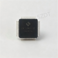 Microcontrolador Cmsemicon CMS32M5533EL048 de 32 bits ARM Cortex M0 Core, MCU con 32KB de memoria Flash, chip IC LQFP48