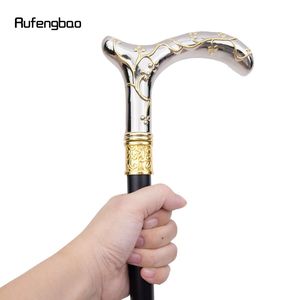Canne de marche Rufengbao 95cm en acier carbone, poignée en T, pour homme - Product Image 4