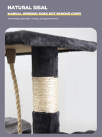 Haute qualité Sisal mignon maison pour animaux de compagnie intérieur griffoir chat grimpeur planche à gratter arbres chat tour