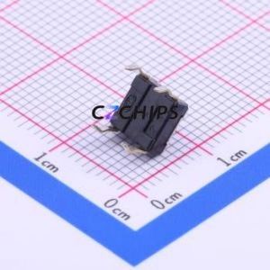 SKHWAPA010 Tactile Switch Through hole Component (THT)-4P,6x6mm Switch Single Pole Single Throw Round Button Through Hole 6mm - Product Image 2