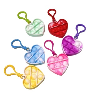 Exterminador de roedores llavero de silicona colgante educativo alivio del estrés dedo burbuja juguete - Product Image 5