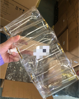 Flûtes à Champagne en Plastique Incassable à Bord Doré du Fabricant | Verres à Champagne sans Pied Réutilisables 100% Incassables