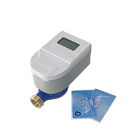 Compteur d'eau intelligent prépayé à carte IC Tai'an Xinhaitai avec haute sécurité, indice de protection IP68, DN15 DN20