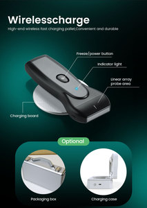 Sonde <span class=keywords><strong>d</strong></span>'échographie Doppler couleur sans fil Yonker avec fonction IA en option, échographe de poche pour obstétrique, gynécologie et musculo-squelettique - Product Image 3