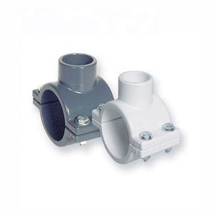 Grosir Klem Sadel <span class=keywords><strong>PVC</strong></span> Plastik Warna Abu-abu 6 Inci Tiongkok - Product Image 3