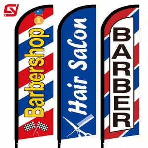 Banderas Personalizadas de Poliéster 100% con Impresión Digital, Banderas de Plumas para Mercado de Carnes, Venta al Por Mayor de Fábrica - Product Image 4