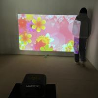 Écran d'affichage LED interactif pour sol de jeu, installation facile