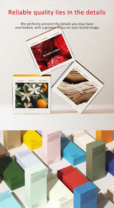 Logotipo de diseño personalizado impreso de lujo beaute Coren caja de papel para cosméticos Impresión de embalaje para el cuidado de la piel cajas de papel de crema - Product Image 5