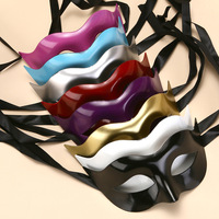 Masque de fête en plastique pour homme et femme, masque de mascarade pour hommes, pas cher, à faire soi-même pour bal masqué, Halloween, fête de carnaval