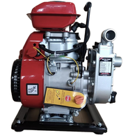 Pompa Air Bensin Portabel GLB 2HP, Sentrifugal Kompatibel OEM untuk Irigasi Pertanian, Penggunaan Pertanian dan Rumah Tangga