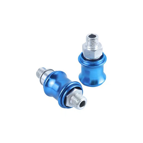 Color Logo Customization CNC Machining  1 /4" Threaded Piping Exhaust Hand Slide Valve
