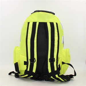 Reflective Hi Vis Safety Backpack for Industrial Work Site, Outdoor Sports and Road <b>Bike</b> Use - Product Image 6