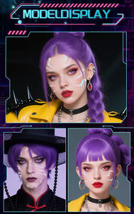 อนิเมะคู่รักและปาร์ตี้ที่กำหนดเองกลุ่มปีศาจ cosplayers สติกเกอร์สักชั่วคราว - Product Image 6