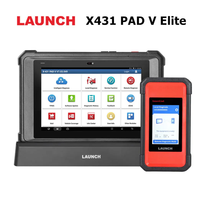 Escáner Obd2 LAUNCH X431 Pad V Elite, X-431 PAD 5 J2534, Herramientas de Programación de ECU en Línea, Herramienta de Diagnóstico de Vehículos para Todos los Autos, Pad Vii