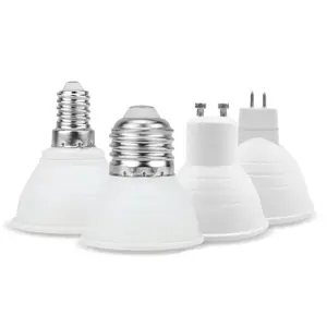 Nuovo design GU5.3 MR16 faretto LED GU10 base bianco caldo 5W 3W LED lampadina