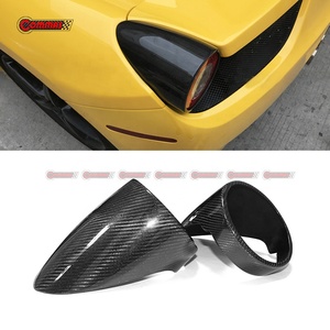 Cubierta de Luz Trasera de Fibra de Carbono de Calidad Brillante, Piezas de Auto OEM para Ferrari 458 - Product Image 1