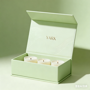 Slim Sliding <b>Drawer</b> Candle Packaging Custom Lightweight Compact Pack Travel Candles for Portable <b>Storage</b> Carrying Wholesale - Product Image 6