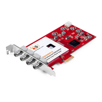 TBS6909-X V2 DVB-S2X/S2/S TBS6909X 6909-X Octa Tuner 8 canaux entrée de fréquence carte de réception compatible avec le tuner Tvheadend
