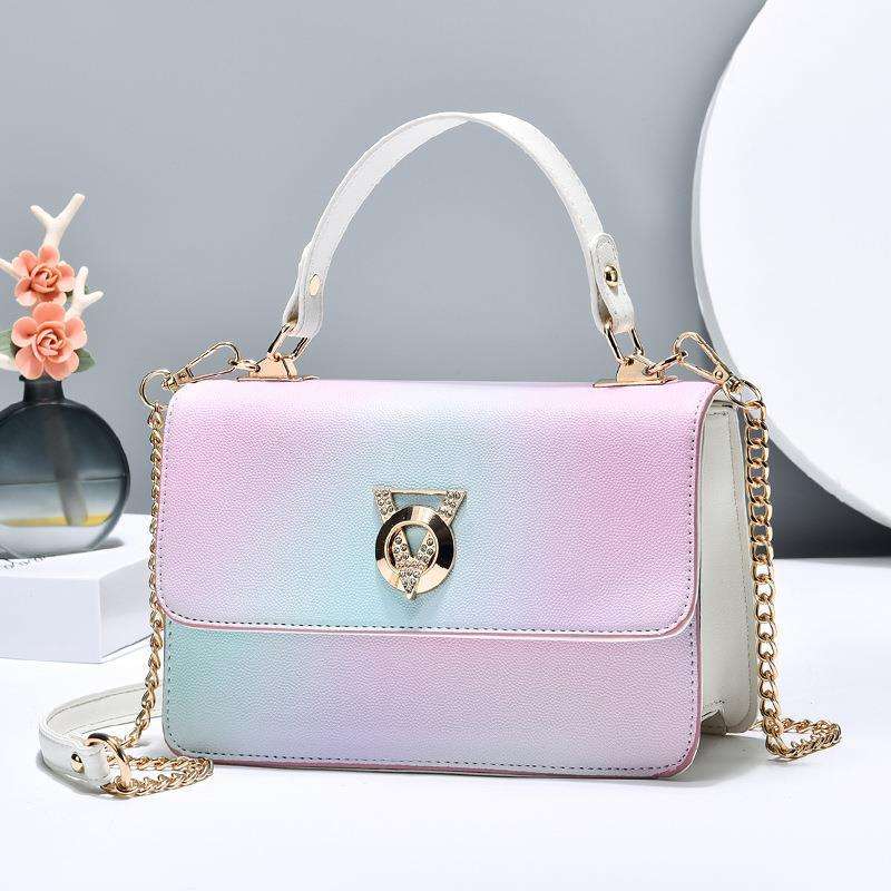 Sac à main en cuir avec chaîne pour femmes, nouveauté, bon marché