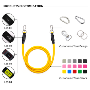 GEDENG Stretch Fitness Elastic Tube <span class=keywords><strong>Metal</strong></span> Door Anchor For Band Resistance Bands - Product Image 4