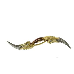 Couteau de survie tactique pliable de poche en acier inoxydable de haute qualité avec gravure laser, personnalisable OEM, <span class=keywords><strong>2</strong></span> lames - Product Image 1