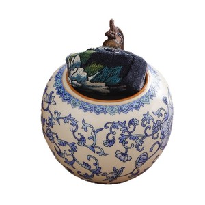 Juego de té de viaje, tetera Gaiwan de cerámica con tapa, juego de caja de regalo portátil para exteriores, para uso en campamentos y viajes - Product Image 5