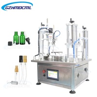 Gouttes oculaires d'huile essentielle automatique rotatives Remplisseur de colle liquide Verre Petite bouteille Tube de sang Flacon réactif Remplissage Machine de capsulage