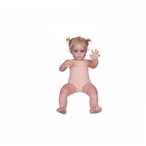 Muñeca Bebé <span class=keywords><strong>Reborn</strong></span> de Vinilo Suave de 22 Pulgadas, 58 cm, <span class=keywords><strong>Cuerpo</strong></span> Completo, Realista, Juguete de Moda para Recién Nacidos, Modelo DIY para Niños - Product Image 5