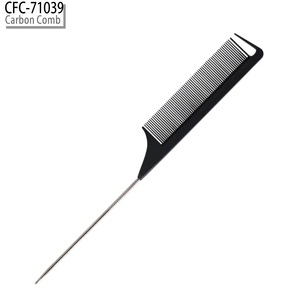 Peines de cola puntiaguda de fibra de carbono estilista, perfectos para separar y desenredar el cabello - Product Image 5