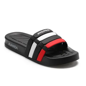 Henghao Latest Design Custom Oem Your Brand Logo Slides Slippers New Style Man Slippers Flip Flops Slides Slippers With Pocket