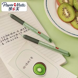 Bolígrafo de Gel <span class=keywords><strong>Paper</strong></span> <span class=keywords><strong>Mate</strong></span> Binlemay con Diseño de Frutas, Recarga Negra, Mecanismo de Empuje, 0.5 mm, Bolígrafo para Estudiantes con Agarre de Goma Suave - Product Image 3