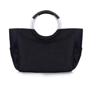 Bolsa de Compras Impermeable para Viajes al Aire Libre, Bolsa de Camping Plegable, Cesta de Picnic con Asas de Aluminio - Product Image 1