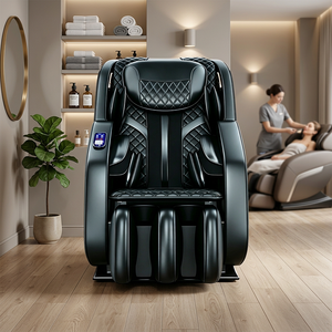 Fauteuil de massage intelligent 4D pour les mains, mode anti-stress à gravité zéro, lecture de musique Bluetooth, multi-airbags pour le cou et les épaules - Product Image 1
