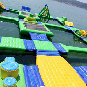 <span class=keywords><strong>Parco</strong></span> Acquatico Gonfiabile Personalizzato in Offerta Speciale, Isola Galleggiante con Percorso a Ostacoli Gigante per Eventi in Mare, Lago e Piscina - Product Image 3