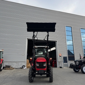 รถแทรกเตอร์ Yto Red 4WD พร้อมที่ตักด้านหน้า สำหรับใช้งานในฟาร์ม ระบบเกียร์อเนกประสงค์ - Product Image 5