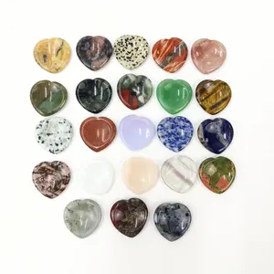 High Quality 40mm Worry Gemstone Healing Crystal Worry Stone Supplier Massage Stone Spiritual Healing Wholesale Energy Stone