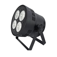 Nouvelle conception RGBW 4-en-1 18x10W Projecteur LED Par en alliage d'aluminium Contrôle DMX512/Activé par le son CRI80 IP20 pour blanc chaud