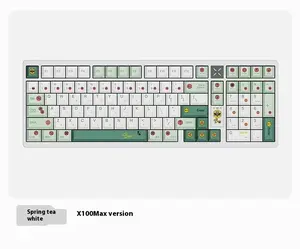 Clavier mécanique Tir-mode Bee avec T&I X100, alliage d'aluminium CNC, BT, clavier de jeu à échange à chaud, accessoires pour joueurs <span class=keywords><strong>PC</strong></span> - Product Image 4