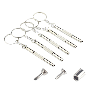 Kit de Reparación de Relojes, Gafas de Sol y Anteojos 3 en 1, Mini Destornillador de Precisión de Acero Inoxidable OEM, 100 Piezas, 3.5x3.5x3.5cm - Product Image 1