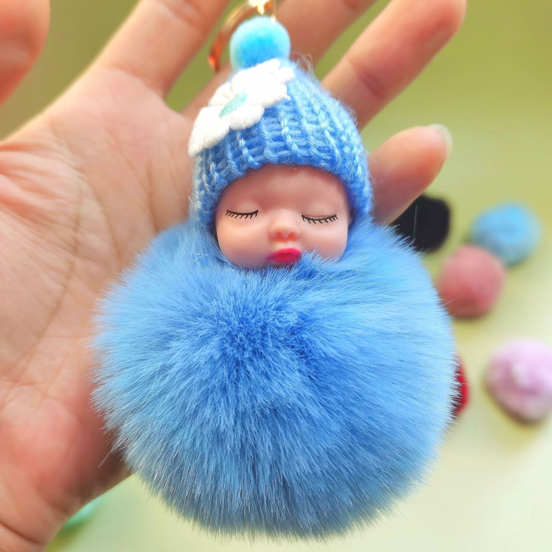 Кукла плюшевая, 8 см
