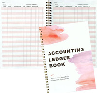 Nouvel arrivage A5 rose agenda personnalisé de suivi des dépenses carnet de comptes carnet de chèques personnel simplifié carnet de notes à spirale Journal des finances